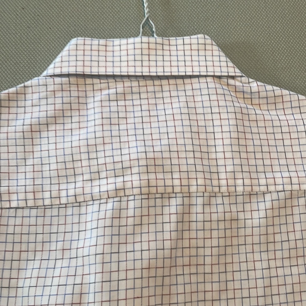 Johnston & Murphy Square Pattern Button-Down - image 3
